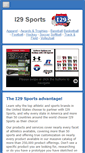 Mobile Screenshot of i29sports.com