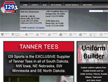 Tablet Screenshot of i29sports.com